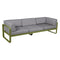 Sofá club BELLEVIE para 3 personas de la marca francesa Fermob. Comprar Fermob online. Rincón del Mueble