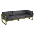 Sofá club BELLEVIE para 3 personas de la marca francesa Fermob. Comprar Fermob online. Rincón del Mueble
