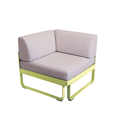 modulo esquina BELLEVIE cojin Pearl de la marca fermob. comprar online fermob en rincon del mueble. RDM online