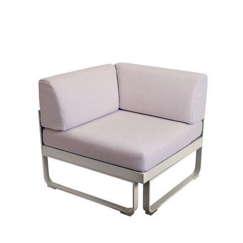 modulo esquina BELLEVIE cojin Pearl de la marca fermob. comprar online fermob en rincon del mueble. RDM online