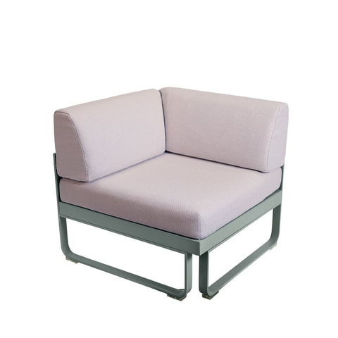 modulo esquina BELLEVIE cojin Pearl de la marca fermob. comprar online fermob en rincon del mueble. RDM online