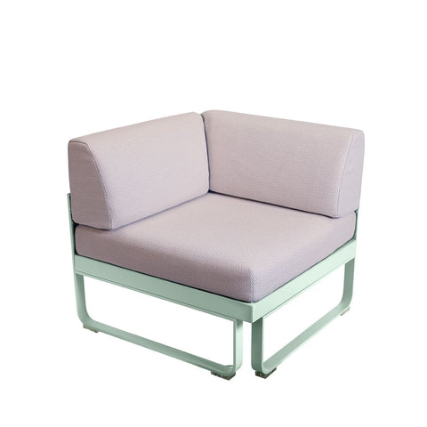 modulo esquina BELLEVIE cojin Pearl de la marca fermob. comprar online fermob en rincon del mueble. RDM online