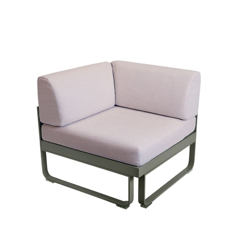 modulo esquina BELLEVIE cojin Pearl de la marca fermob. comprar online fermob en rincon del mueble. RDM online