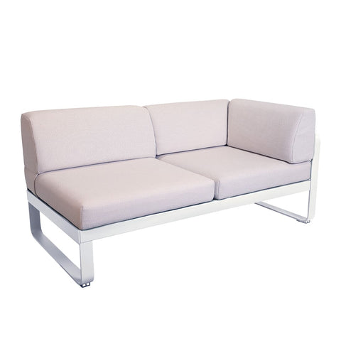 modulo esquina izquierda BELLEVIE 2 plazas de la marca fermob. comprar online fermob en rincon del mueble. RDM online