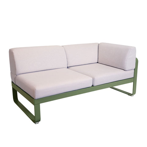 modulo esquina izquierda BELLEVIE 2 plazas de la marca fermob. comprar online fermob en rincon del mueble. RDM online