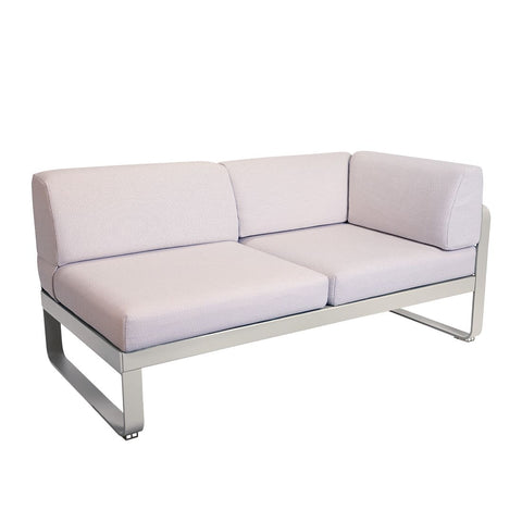 modulo esquina izquierda BELLEVIE 2 plazas de la marca fermob. comprar online fermob en rincon del mueble. RDM online