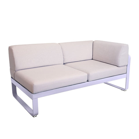 modulo esquina izquierda BELLEVIE 2 plazas de la marca fermob. comprar online fermob en rincon del mueble. RDM online