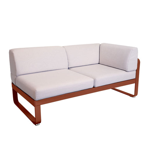 modulo esquina izquierda BELLEVIE 2 plazas de la marca fermob. comprar online fermob en rincon del mueble. RDM online