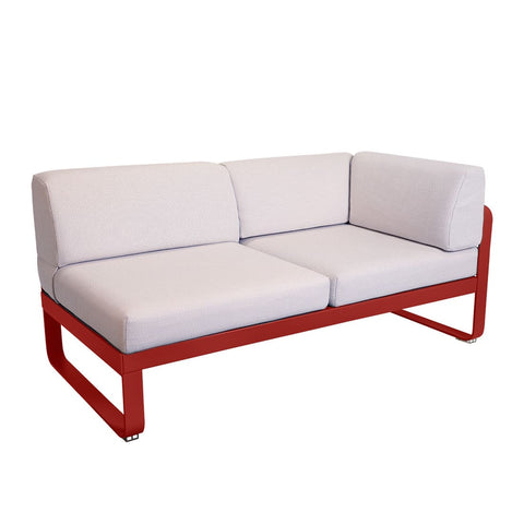 modulo esquina izquierda BELLEVIE 2 plazas de la marca fermob. comprar online fermob en rincon del mueble. RDM online