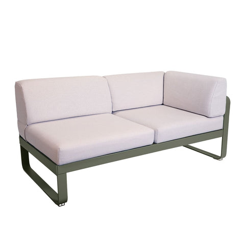 modulo esquina izquierda BELLEVIE 2 plazas de la marca fermob. comprar online fermob en rincon del mueble. RDM online