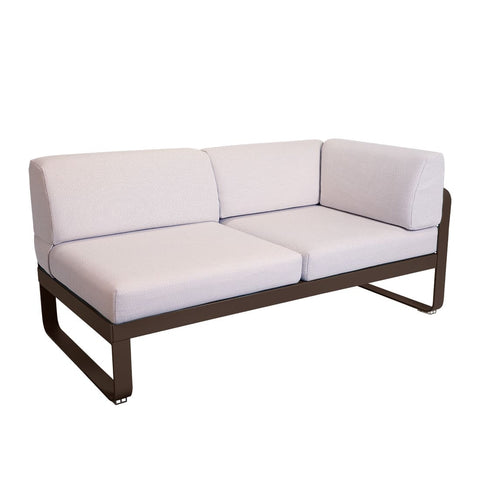 modulo esquina izquierda BELLEVIE 2 plazas de la marca fermob. comprar online fermob en rincon del mueble. RDM online