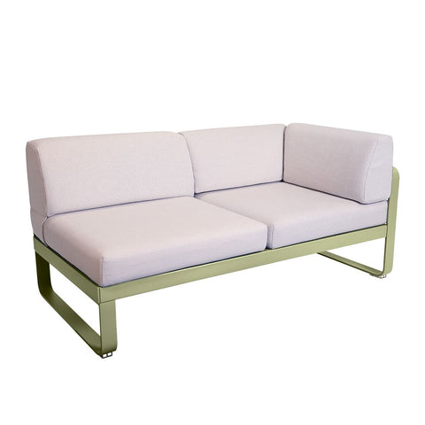 modulo esquina izquierda BELLEVIE 2 plazas de la marca fermob. comprar online fermob en rincon del mueble. RDM online