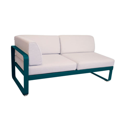 Modulo  BELLEVIE  en esquina derecha 2 plazas cojin PEARL de la marca fermob. comprar online fermob en rincon del mueble. RDM online