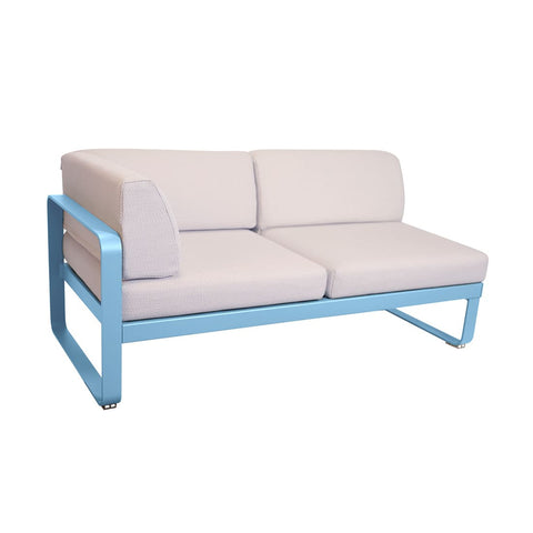 Modulo  BELLEVIE  en esquina derecha 2 plazas cojin PEARL de la marca fermob. comprar online fermob en rincon del mueble. RDM online