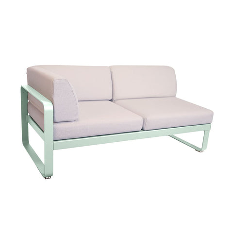 Modulo  BELLEVIE  en esquina derecha 2 plazas cojin PEARL de la marca fermob. comprar online fermob en rincon del mueble. RDM online