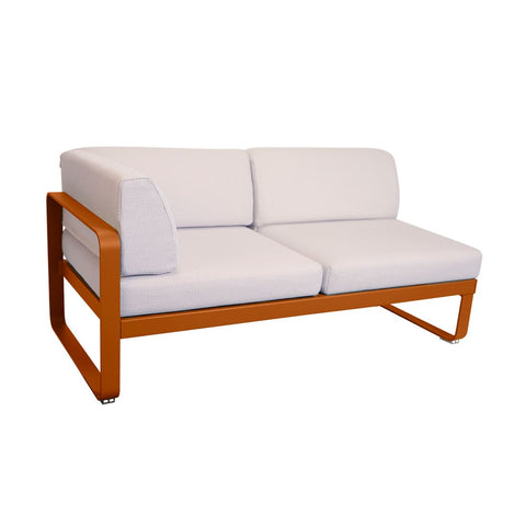 Modulo  BELLEVIE  en esquina derecha 2 plazas cojin PEARL de la marca fermob. comprar online fermob en rincon del mueble. RDM online