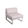 Bellevie modulo central 1 cojín PEARL de la marca fermob. comprar online fermob en rincon del mueble. RDM online