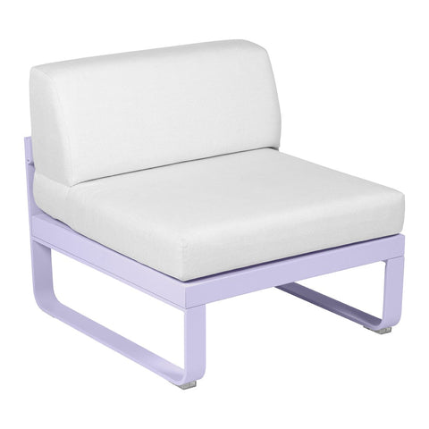 Módulo central BELLEVIE 1 plaza. Rincón del Mueble RDM Madrid España. Colección Bellevie de la marca FERMOB. Comprar online mobiliario exterior e interior Fermob.