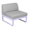 Módulo central BELLEVIE 1 plaza. Rincón del Mueble RDM Madrid España. Colección Bellevie de la marca FERMOB. Comprar online mobiliario exterior e interior Fermob.