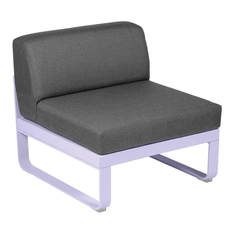 Módulo central BELLEVIE 1 plaza. Rincón del Mueble RDM Madrid España. Colección Bellevie de la marca FERMOB. Comprar online mobiliario exterior e interior Fermob.