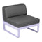 Módulo central BELLEVIE 1 plaza. Rincón del Mueble RDM Madrid España. Colección Bellevie de la marca FERMOB. Comprar online mobiliario exterior e interior Fermob.