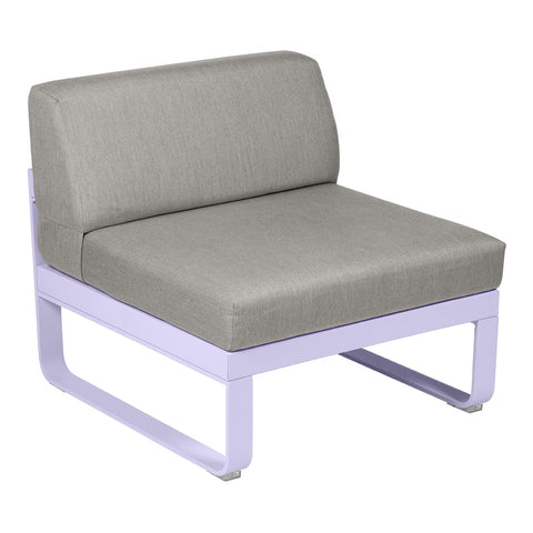 Módulo central BELLEVIE 1 plaza. Rincón del Mueble RDM Madrid España. Colección Bellevie de la marca FERMOB. Comprar online mobiliario exterior e interior Fermob.