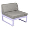 Módulo central BELLEVIE 1 plaza. Rincón del Mueble RDM Madrid España. Colección Bellevie de la marca FERMOB. Comprar online mobiliario exterior e interior Fermob.