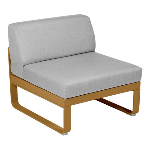 Módulo central BELLEVIE 1 plaza. Rincón del Mueble RDM Madrid España. Colección Bellevie de la marca FERMOB. Comprar online mobiliario exterior e interior Fermob.