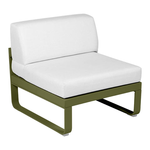 Módulo central BELLEVIE 1 plaza. Rincón del Mueble RDM Madrid España. Colección Bellevie de la marca FERMOB. Comprar online mobiliario exterior e interior Fermob.