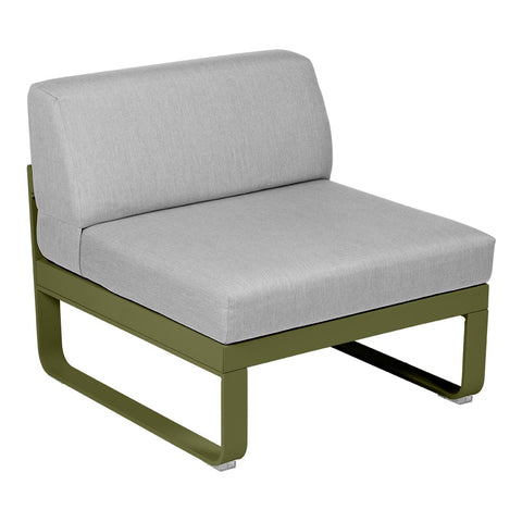 Módulo central BELLEVIE 1 plaza. Rincón del Mueble RDM Madrid España. Colección Bellevie de la marca FERMOB. Comprar online mobiliario exterior e interior Fermob.