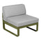 Módulo central BELLEVIE 1 plaza. Rincón del Mueble RDM Madrid España. Colección Bellevie de la marca FERMOB. Comprar online mobiliario exterior e interior Fermob.
