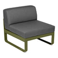 Módulo central BELLEVIE 1 plaza. Rincón del Mueble RDM Madrid España. Colección Bellevie de la marca FERMOB. Comprar online mobiliario exterior e interior Fermob.