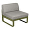 Módulo central BELLEVIE 1 plaza. Rincón del Mueble RDM Madrid España. Colección Bellevie de la marca FERMOB. Comprar online mobiliario exterior e interior Fermob.