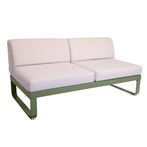 Modulo central BELLEVIE 2 plazas cojín PEARL de la marca fermob. comprar online en rincon del mueble. RDM online
