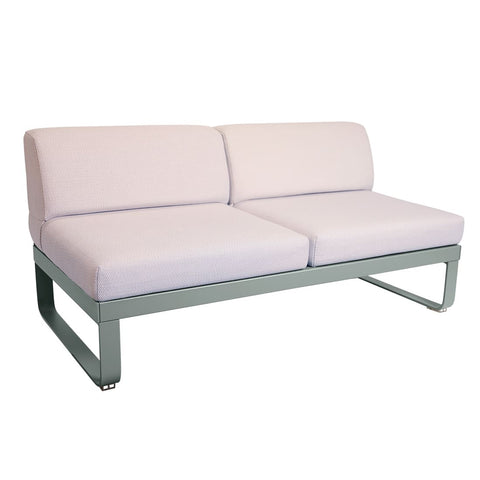 Modulo central BELLEVIE 2 plazas cojín PEARL de la marca fermob. comprar online en rincon del mueble. RDM online