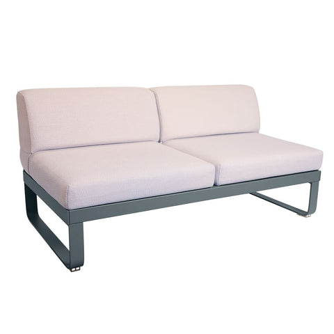 Modulo central BELLEVIE 2 plazas cojín PEARL de la marca fermob. comprar online en rincon del mueble. RDM online