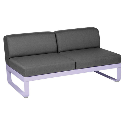 Módulo central BELLEVIE 2 plazas. Rincón del Mueble RDM Madrid España. Colección Bellevie de la marca FERMOB. Comprar online mobiliario exterior e interior Fermob.