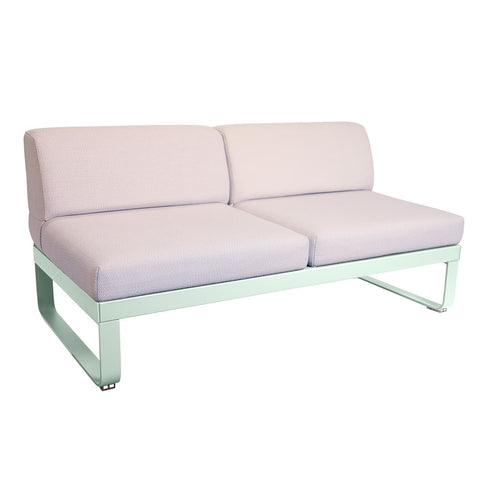 Modulo central BELLEVIE 2 plazas cojín PEARL de la marca fermob. comprar online en rincon del mueble. RDM online