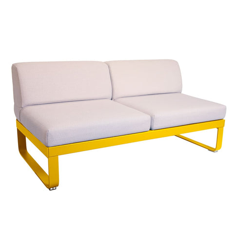 Modulo central BELLEVIE 2 plazas cojín PEARL de la marca fermob. comprar online en rincon del mueble. RDM online