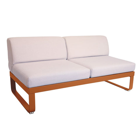 Modulo central BELLEVIE 2 plazas cojín PEARL de la marca fermob. comprar online en rincon del mueble. RDM online