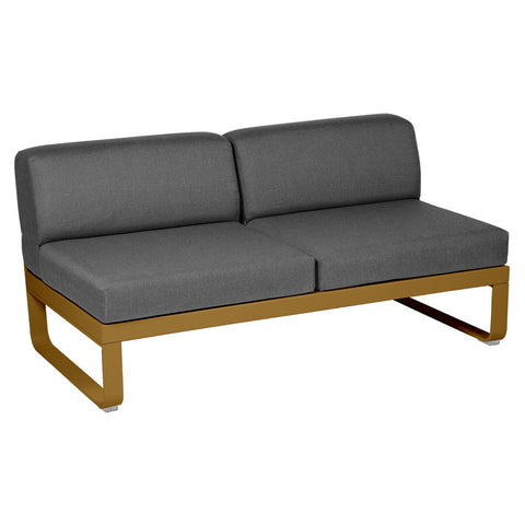 Módulo central BELLEVIE 2 plazas. Rincón del Mueble RDM Madrid España. Colección Bellevie de la marca FERMOB. Comprar online mobiliario exterior e interior Fermob.