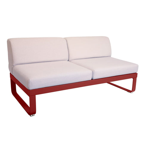 Modulo central BELLEVIE 2 plazas cojín PEARL de la marca fermob. comprar online en rincon del mueble. RDM online