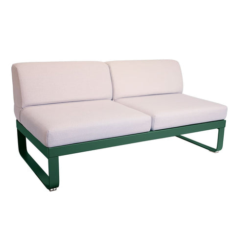 Modulo central BELLEVIE 2 plazas cojín PEARL de la marca fermob. comprar online en rincon del mueble. RDM online
