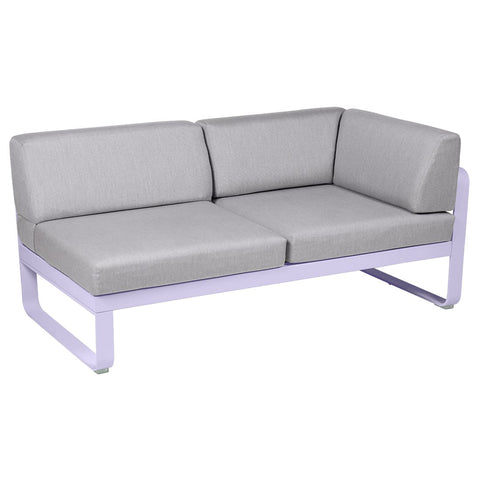 Módulo derecho esquina BELLEVIE 2 plazas. Colección Bellevie comprar online mobiliario Fermob exterior e interior. Rincón del Mueble RDM Madrid España.
