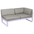 Módulo derecho esquina BELLEVIE 2 plazas. Colección Bellevie comprar online mobiliario Fermob exterior e interior. Rincón del Mueble RDM Madrid España.