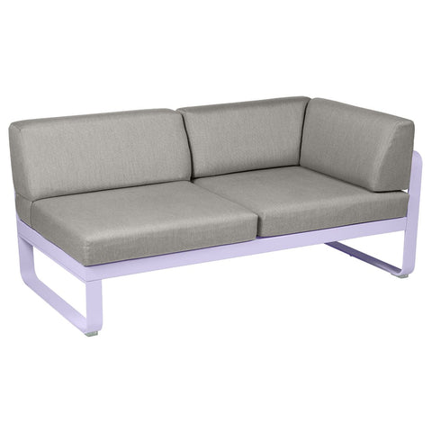 Módulo derecho esquina BELLEVIE 2 plazas. Colección Bellevie comprar online mobiliario Fermob exterior e interior. Rincón del Mueble RDM Madrid España.