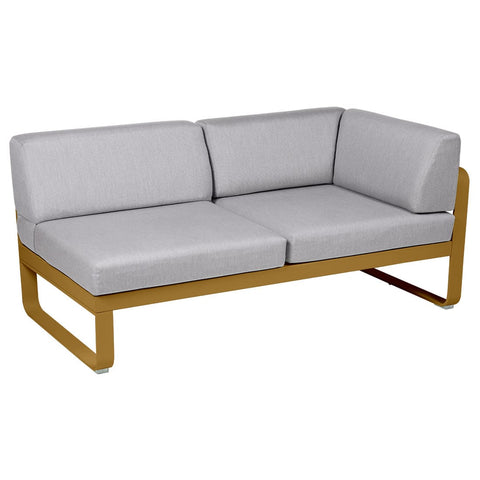 Módulo derecho esquina BELLEVIE 2 plazas. Colección Bellevie comprar online mobiliario Fermob exterior e interior. Rincón del Mueble RDM Madrid España.
