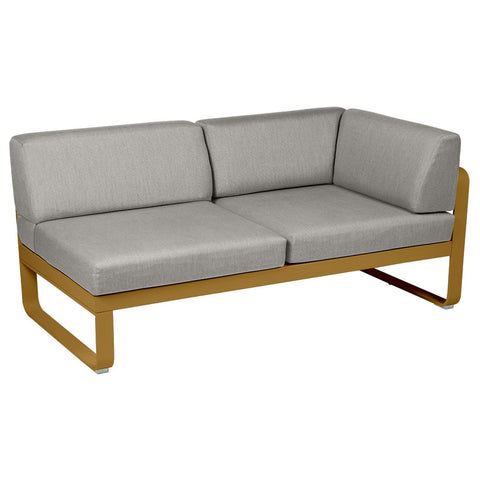 Módulo derecho esquina BELLEVIE 2 plazas. Colección Bellevie comprar online mobiliario Fermob exterior e interior. Rincón del Mueble RDM Madrid España.