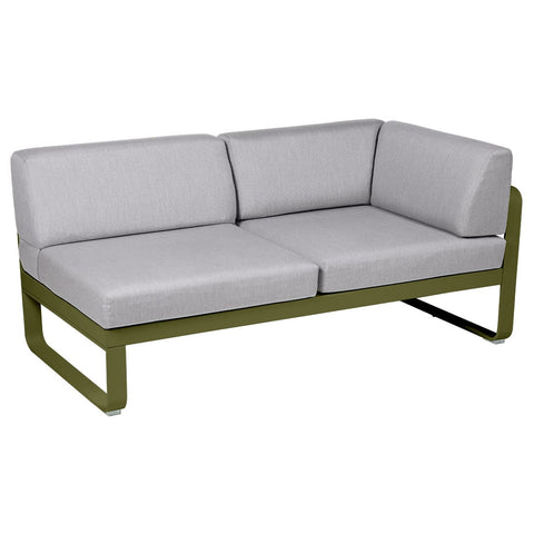 Módulo derecho esquina BELLEVIE 2 plazas. Colección Bellevie comprar online mobiliario Fermob exterior e interior. Rincón del Mueble RDM Madrid España.