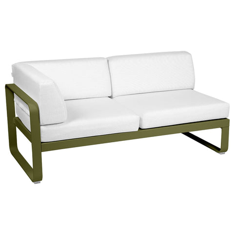 Módulo izquierdo esquina BELLEVIE 2 plazas. Fermob. Compra online mobiliario exterior e interior, Rincón del Mueble RDM Madrid España. Colección modular para sofá